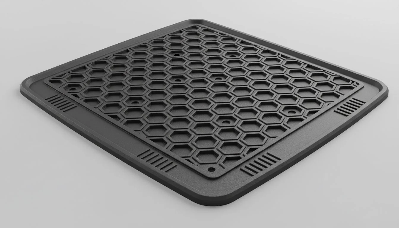 3d model of car mat pattern