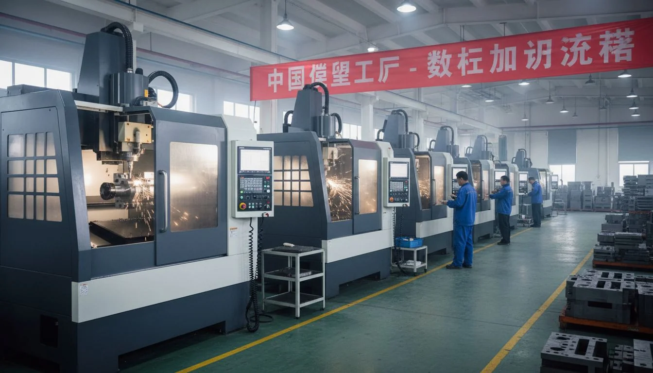 china mold factory cnc machine