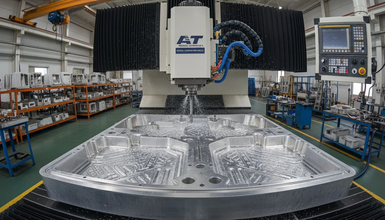 CNC machining car mat mold