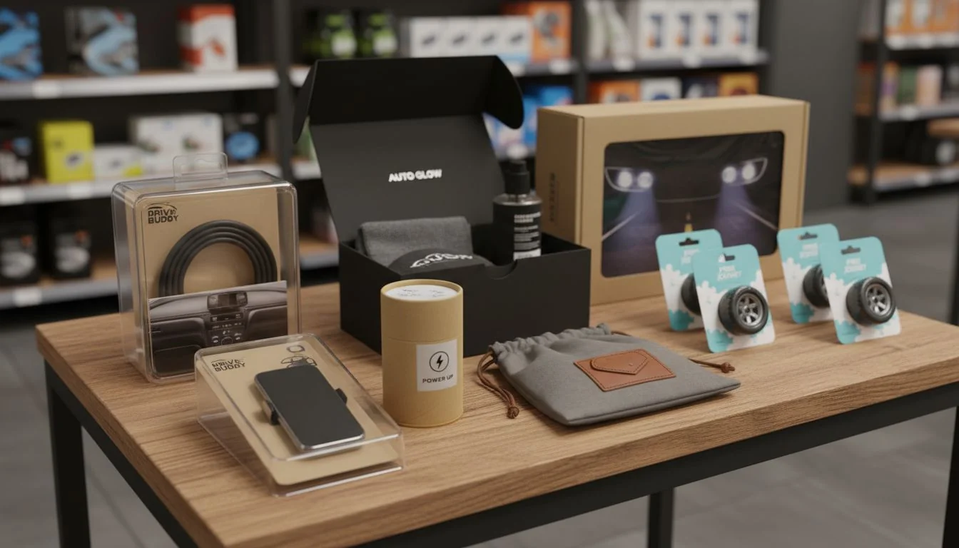 packaging examples for car accessories