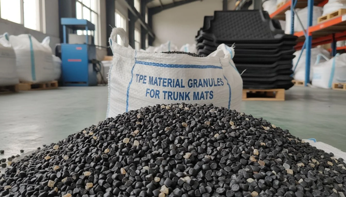 tpe material granules for trunk mats